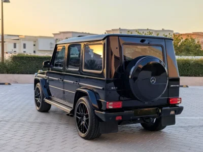 2014 Mercedes-Benz G 63 AMG 5.5L Twin-Turbo V8 Petrol Engine Black Luxury SUV Full Option GCC