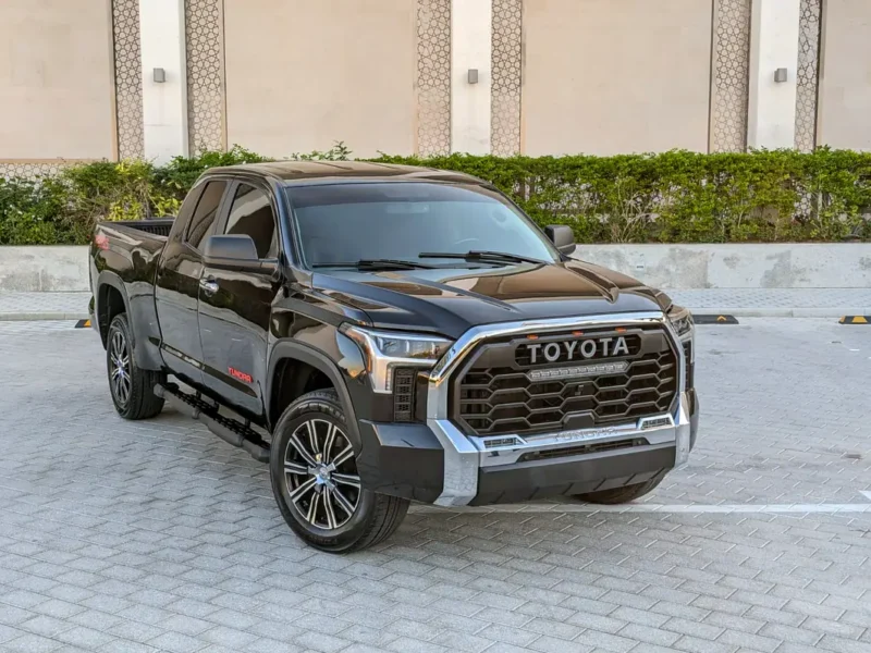 2009 Toyota Tundra TRD Off-Road Facelifted 2025 8 Cylinders Engine Black Red Pickup Truck GCC