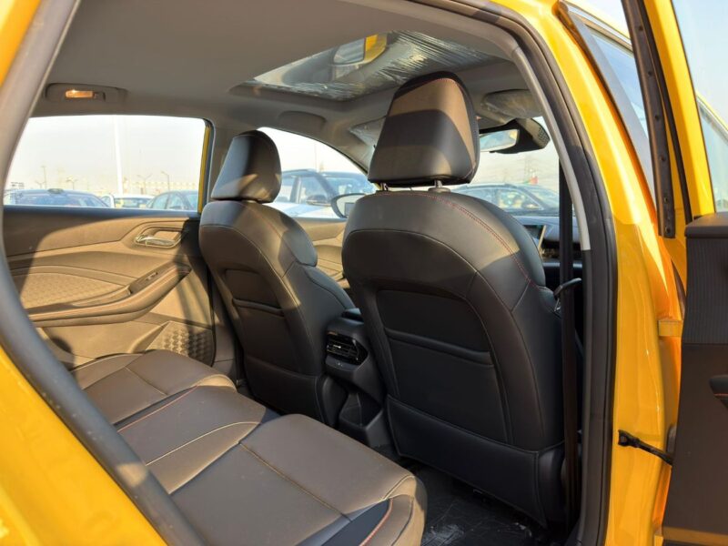 2023 MG GT LUXURY 1.5L Turbo 4 Cylinders Petrol Engine Yellow Black Sedan GCC Specs
