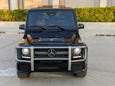 2014 Mercedes-Benz G 63 AMG 5.5L Twin-Turbo V8 Petrol Engine Black Luxury SUV Full Option GCC