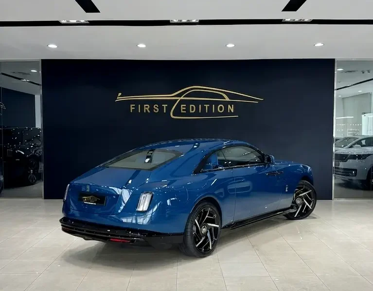 2025 Rolls-Royce Spectre Black Badge Electric Vehicle Blue Coupe GCC Specs Automatic