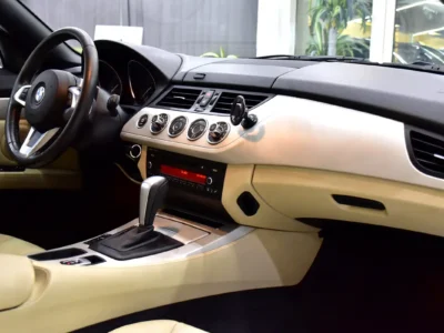 2012 BMW Z4 sDrive23i 6 Cylinders Petrol Engine Brown Beige Hard Top Convertible GCC