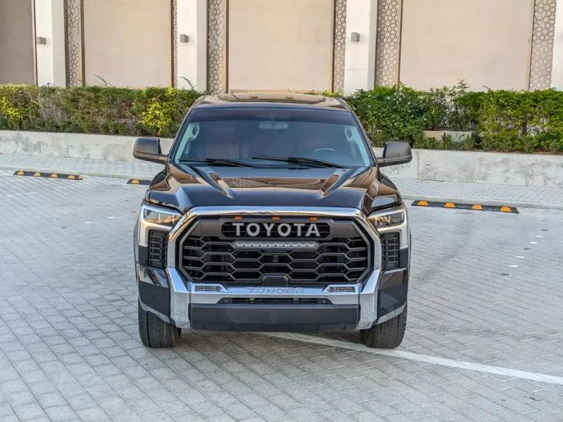 2009 Toyota Tundra TRD Off-Road Facelifted 2025 8 Cylinders Engine Black Red Pickup Truck GCC
