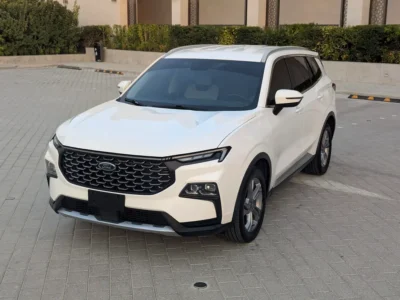 2023 Ford Territory Titanium 4 Cylinders Petrol Engine White SUV Premium Condition GCC Specs