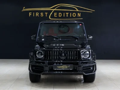 2022 Mercedes-Benz G-Class G 63 AMG 4.0L V8 Biturbo Petrol Engine Black Maroon SUV