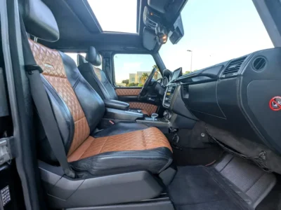 2014 Mercedes-Benz G 63 AMG 5.5L Twin-Turbo V8 Petrol Engine Black Luxury SUV Full Option GCC