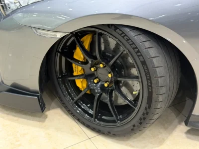 2019 Nissan GT-R Nismo 3.8L V6 Twin-Turbo Engine Grey Black Sports Car European Specs