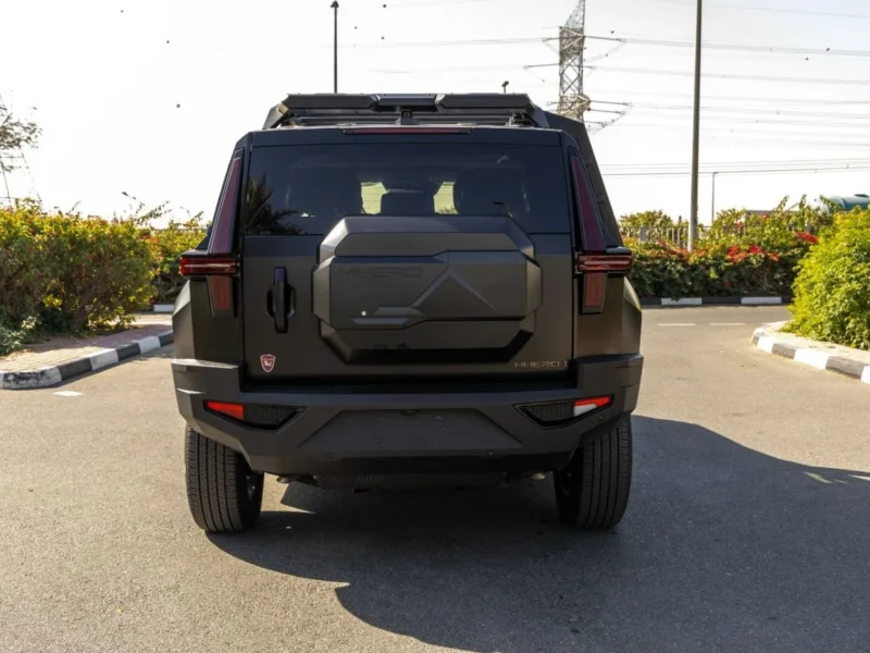 2025 Dongfeng M Hero M917 Luxury Off-Road EV Black Tan SUV Fully Loaded GCC Specs