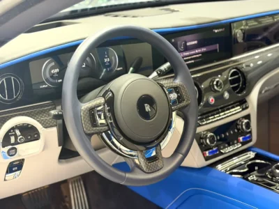 2025 Rolls-Royce Spectre Black Badge Electric Vehicle Blue Coupe GCC Specs Automatic