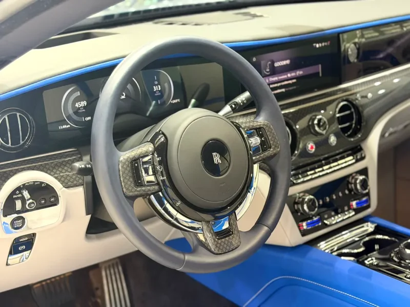2025 Rolls-Royce Spectre Black Badge Electric Vehicle Blue Coupe GCC Specs Automatic