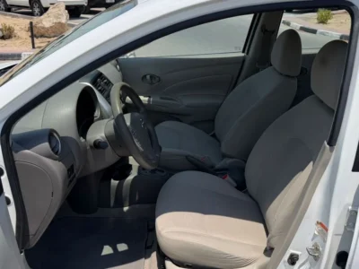 2022 Nissan Sunny EX 4 Cylinders Petrol Engine White Beige Sedan GCC Specs Automatic