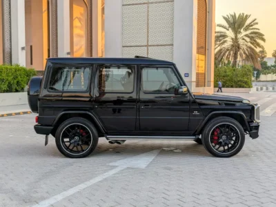 2014 Mercedes-Benz G 63 AMG 5.5L Twin-Turbo V8 Petrol Engine Black Luxury SUV Full Option GCC