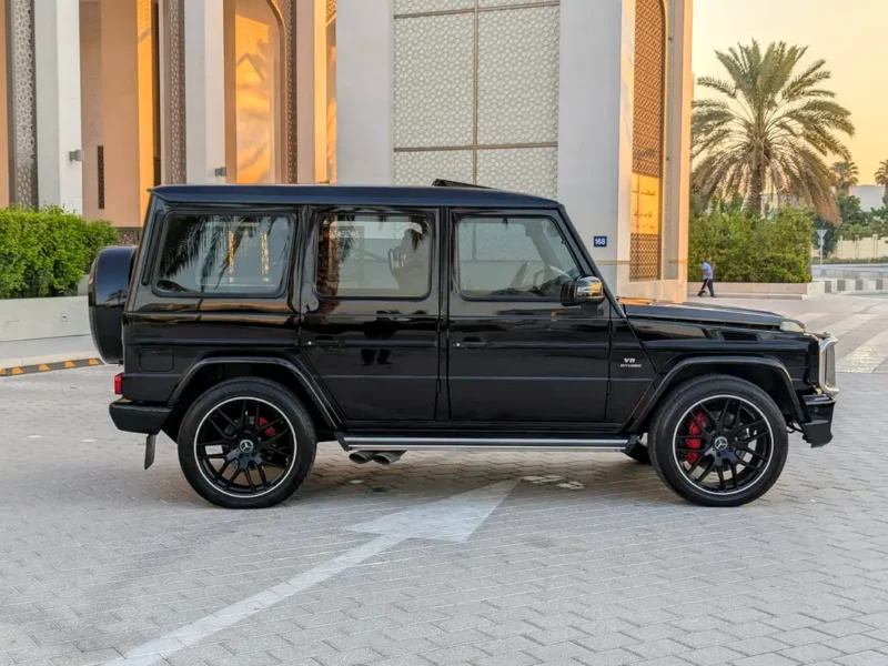 2014 Mercedes-Benz G 63 AMG 5.5L Twin-Turbo V8 Petrol Engine Black Luxury SUV Full Option GCC