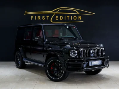 2022 Mercedes-Benz G-Class G 63 AMG 4.0L V8 Biturbo Petrol Engine Black Maroon SUV