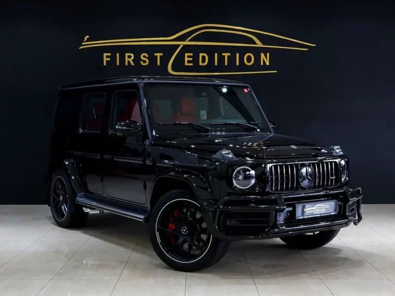 2022 Mercedes-Benz G-Class G 63 AMG 4.0L V8 Biturbo Petrol Engine Black Maroon SUV