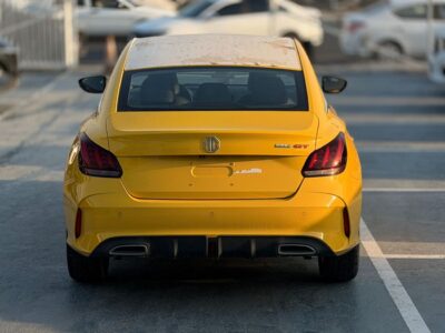 2023 MG GT LUXURY 1.5L Turbo 4 Cylinders Petrol Engine Yellow Black Sedan GCC Specs