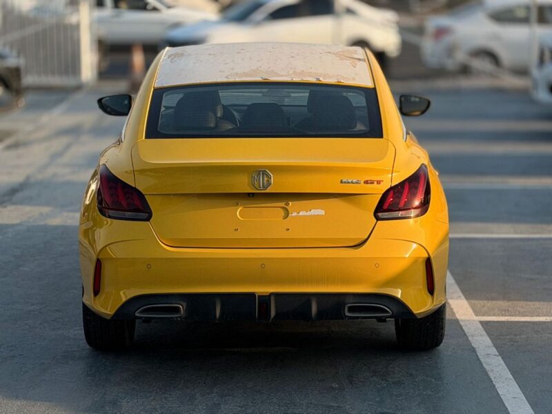 2023 MG GT LUXURY 1.5L Turbo 4 Cylinders Petrol Engine Yellow Black Sedan GCC Specs