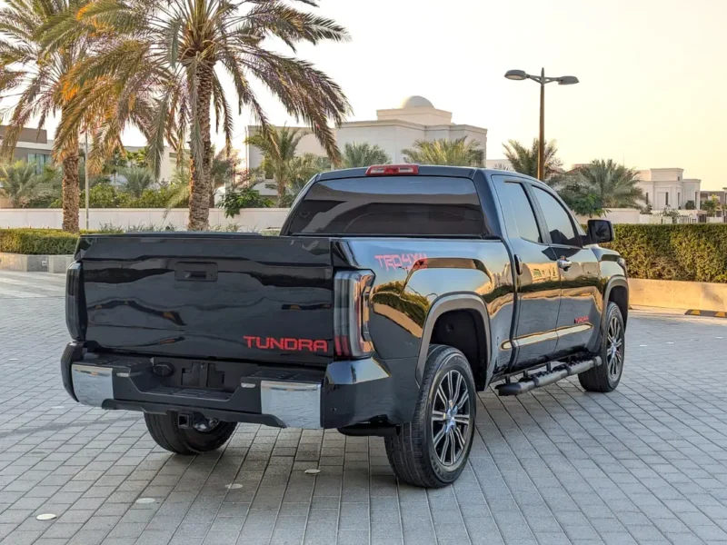 2009 Toyota Tundra TRD Off-Road Facelifted 2025 8 Cylinders Engine Black Red Pickup Truck GCC