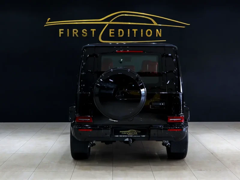 2022 Mercedes-Benz G-Class G 63 AMG 4.0L V8 Biturbo Petrol Engine Black Maroon SUV