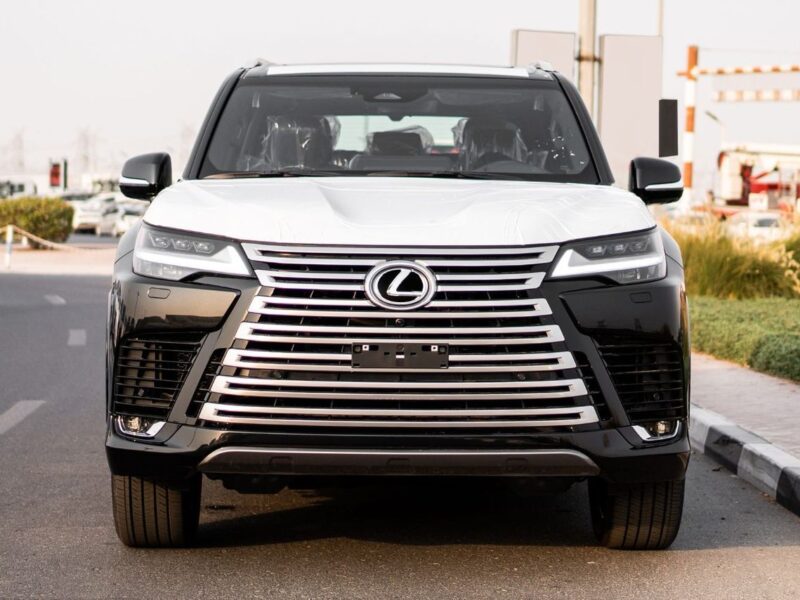 2026 Lexus LX600 Turbo Sport 3.5L V6 Twin-Turbo Petrol Engine Black Maroon SUV GCC