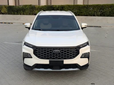 2023 Ford Territory Titanium 4 Cylinders Petrol Engine White SUV Premium Condition GCC Specs