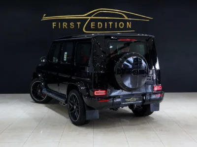 2022 Mercedes-Benz G-Class G 63 AMG 4.0L V8 Biturbo Petrol Engine Black Maroon SUV
