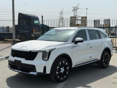 2026 Kia Sorento 2.5 Litres 4-Cylinder Petrol Engine White Beige SUV GCC Specs FULL OPTION
