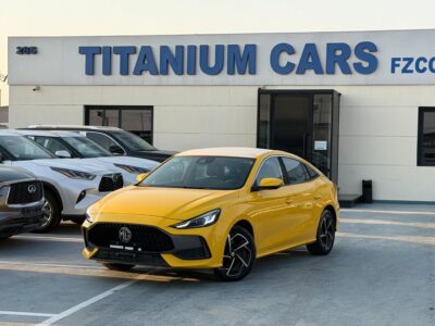 2023 MG GT LUXURY 1.5L Turbo 4 Cylinders Petrol Engine Yellow Black Sedan GCC Specs