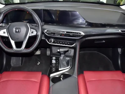 2022 Changan Eado Plus Sport 4 Cylinders Petrol Engine Black Red Sedan GCC Specs