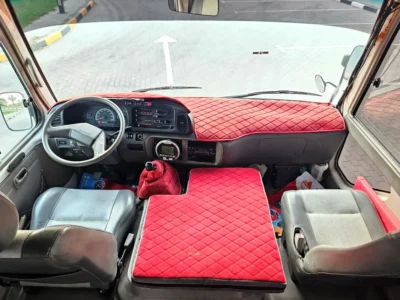 2012 Toyota Coaster 4 Cylinders Diesel Engine White Grey Van MT Very Neat and Clean 30 Seater