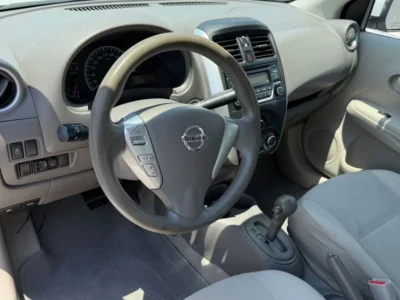 2022 Nissan Sunny EX 4 Cylinders Petrol Engine White Beige Sedan GCC Specs Automatic