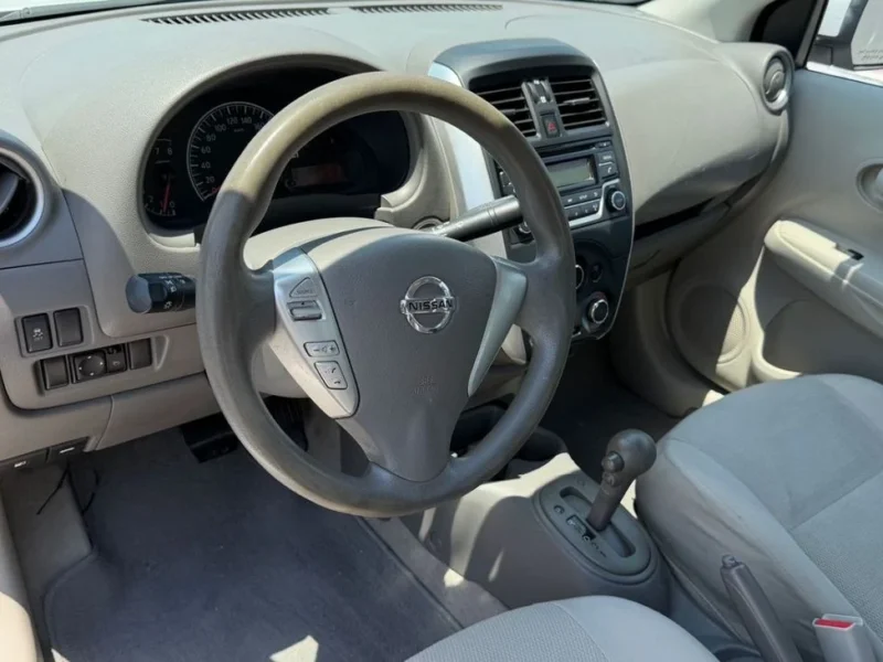 2022 Nissan Sunny EX 4 Cylinders Petrol Engine White Beige Sedan GCC Specs Automatic
