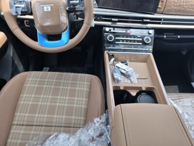 2026 HYUNDAI SANTA FE 2.5L Turbocharged 4 Cylinders Petrol Engine White Tan SUV GCC