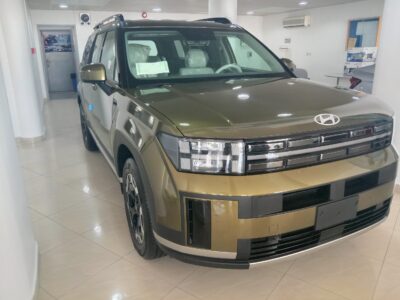 2026 HYUNDAI SANTA FE 2.5L Turbocharged 4 Cylinders Petrol Engine Gold Beige SUV GCC