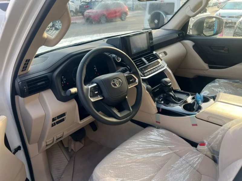 2026 Toyota Land Cruiser EXR 4.0 Litres 6 Cylinders Petrol Engine White Beige SUV GCC Specs