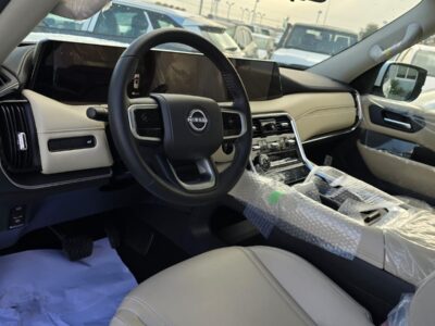 2026 NISSAN PATROL SE 3.8L V6 Naturally Aspirated V6 Petrol Engine White Beige SUV GCC