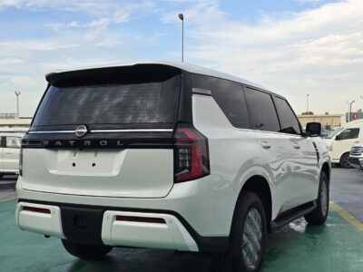 2026 NISSAN PATROL SE 3.8L V6 Naturally Aspirated V6 Petrol Engine White Red SUV GCC