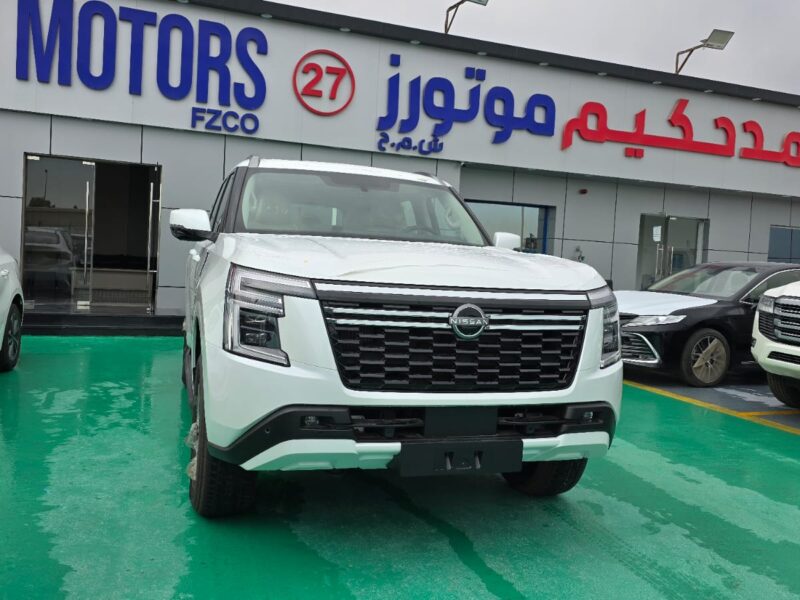 2026 NISSAN PATROL SE 3.8L V6 Naturally Aspirated V6 Petrol Engine White Beige SUV GCC