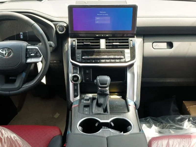 2026 Toyota Land Cruiser LC300 VXR 3.5L 6 Cylinders Petrol Engine Black Red SUV GCC Specs