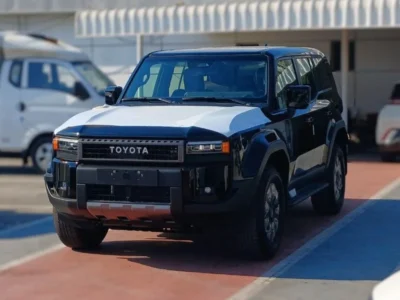 2026 Toyota Prado VXR Adventure 2.4 Litres 4 Cylinders Petrol Engine Black Brown SUV Automatic