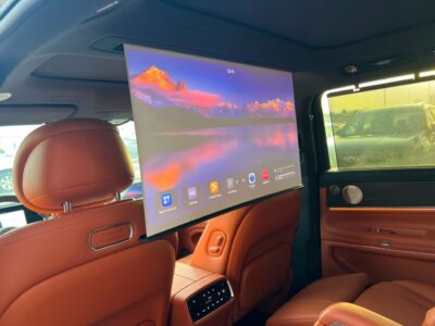 2025 AITO M9 STD 1.5 Litres 4 Cylinders Hybrid Engine Black Orange SUV Chinese Specs