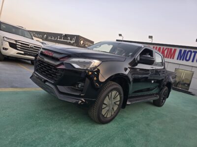 2026 ISUZU D-MAX GT 3.0L TURBO DIESEL4 Cylinders DC 4×4 Black Pickup Truck GCC Specs