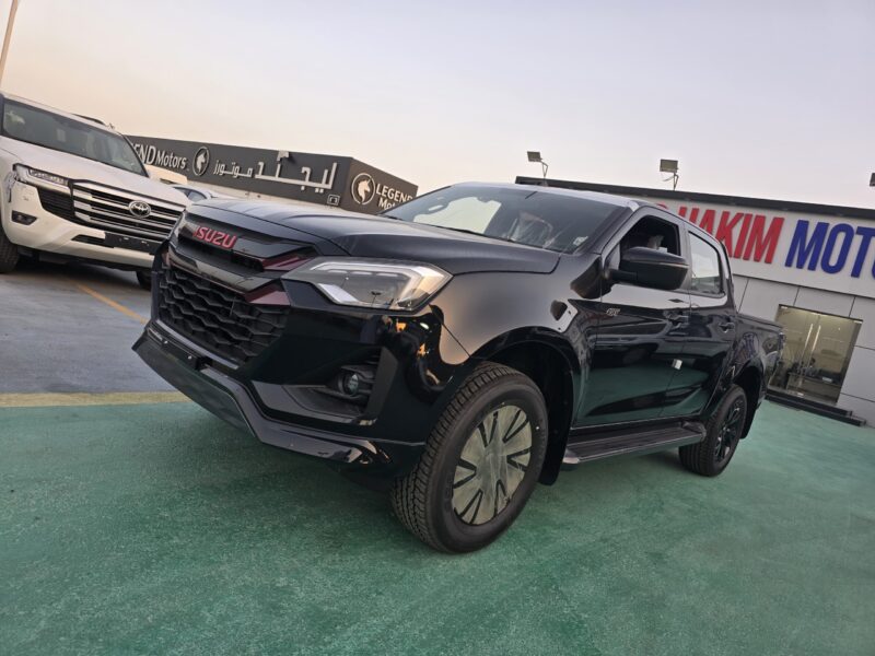 2026 ISUZU D-MAX GT 3.0L TURBO DIESEL4 Cylinders DC 4×4 Black Pickup Truck GCC Specs