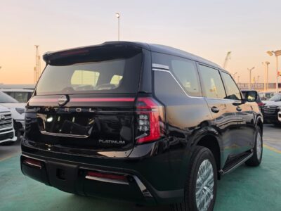 2026 Nissan Patrol 3.5 Litres DOHC Twin Turbo V6 Petrol Engine Black Red SUV GCC Specs