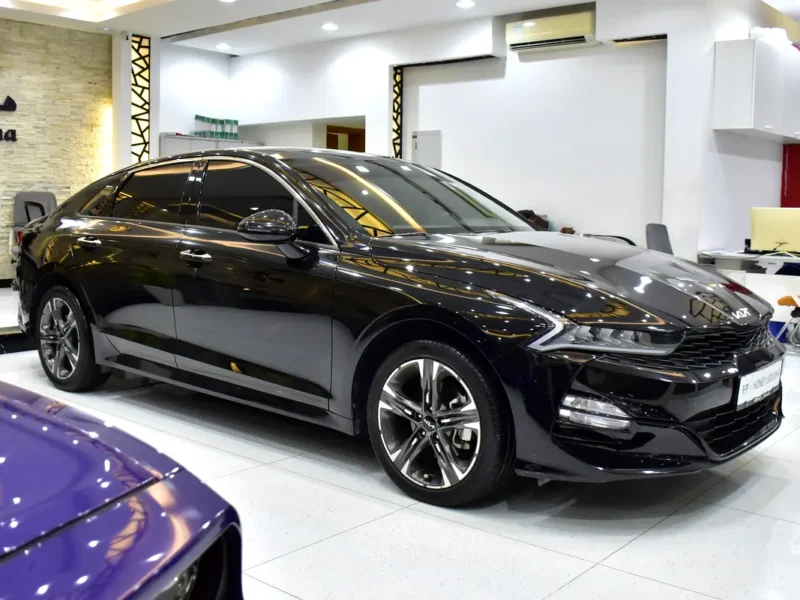 2023 Kia K5 Premium 4 Cylinders Petrol Engine Black Grey Sedan GCC Specs Automatic