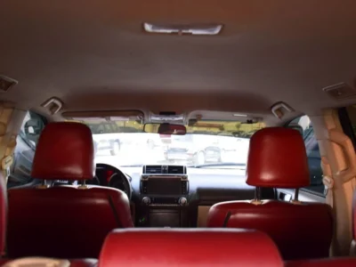 2014 TOYOTA PRADO GXR 4.0L 6 Cylinders PETROL Engine Black Maroon SUV GCC Specs