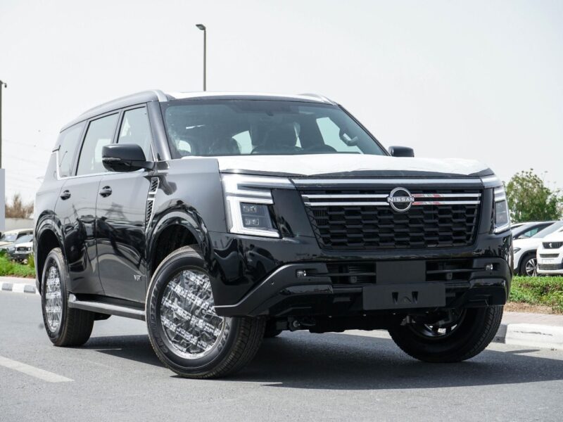 2026 Nissan Patrol LE 3.5 Litres DOHC Twin Turbo V6 Petrol Engine Black SUV GCC Specs