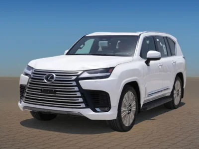 2026 Lexus LX700h SIGNATURE 3.5 Litres 6 Cylinders Hybrid Engine White Tan SUV GCC Specs