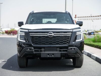 2026 Nissan Patrol LE 3.5 Litres DOHC Twin Turbo V6 Petrol Engine Black SUV GCC Specs