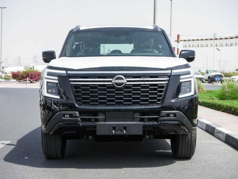 2026 Nissan Patrol LE 3.5 Litres DOHC Twin Turbo V6 Petrol Engine Black SUV GCC Specs